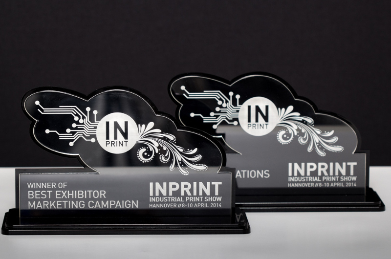 INPrint-Award: Acryl - Lasercut und Lasergravur