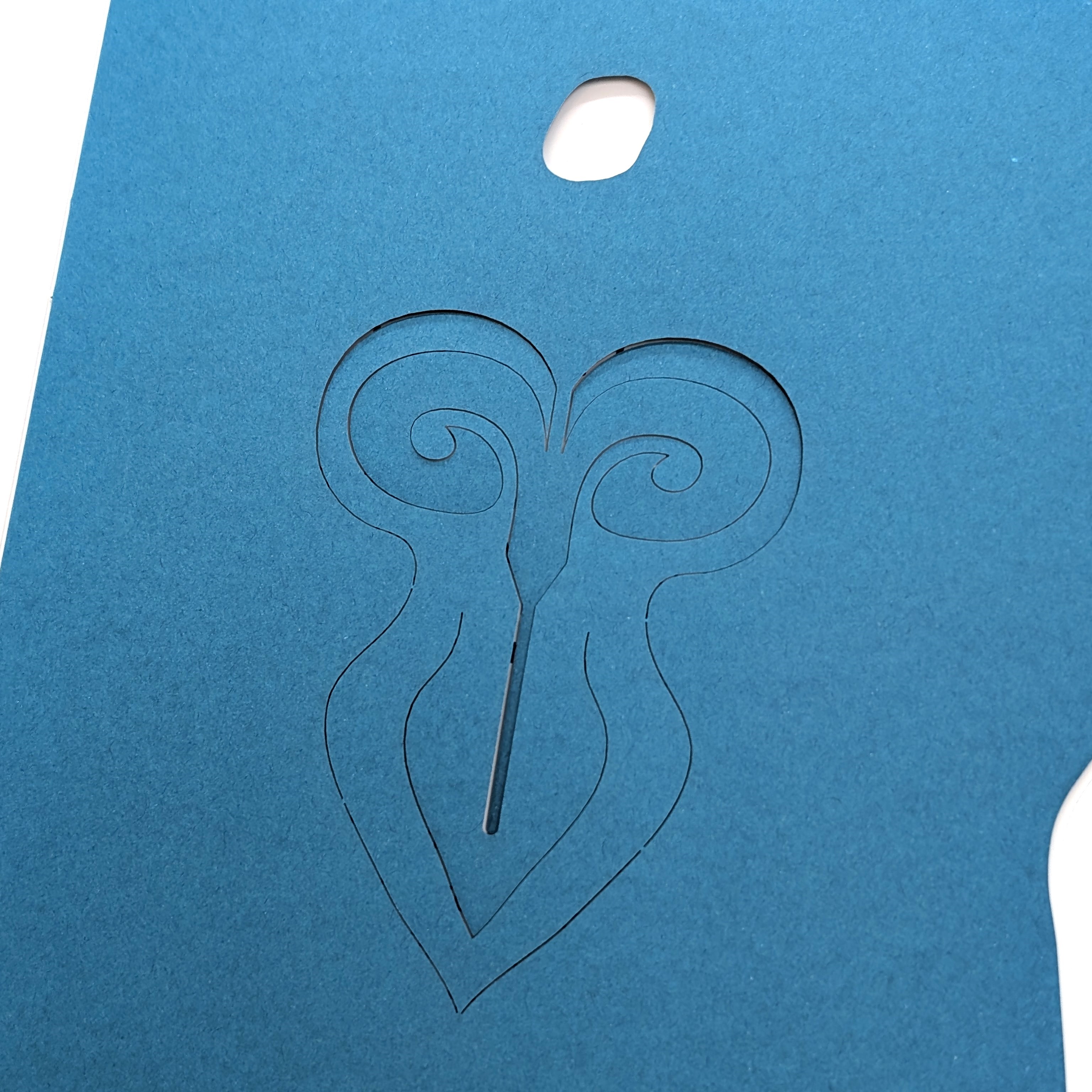 Lesezeichen Lasercut