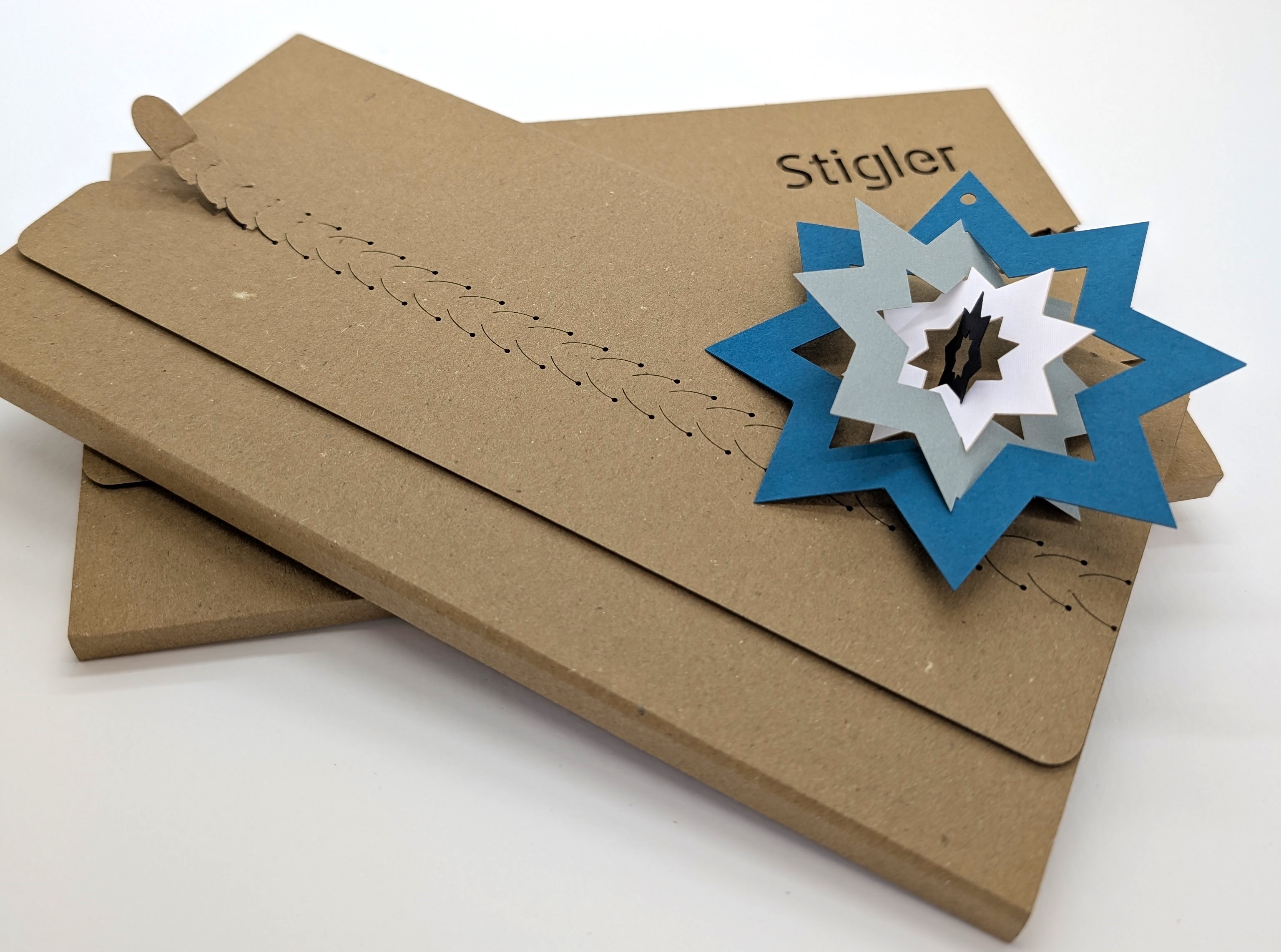 sichere Verpackung für unsere Weihnachtsgrüße