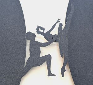 Lasercut - Geschenkverpackung "Tanz der Liebenden"